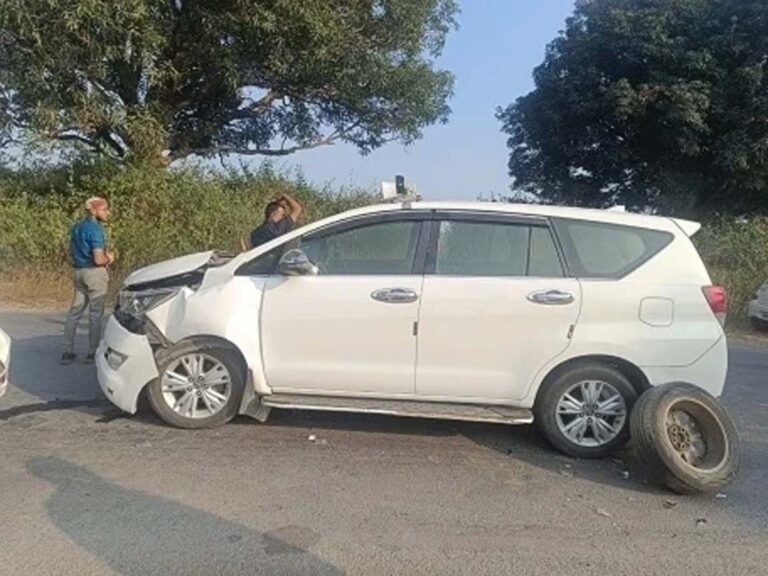 छत्तीसगढ़ की मंत्री लक्ष्मी राजवाड़े सड़क दुर्घटना में बाल-बाल बचीं