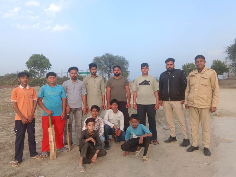 कबड्डी की प्रतियोगिता करवाकर नशे के दुष्परिणामों के बारे अहम जानकारी दी गई ।