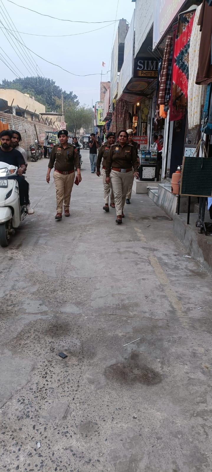 डबवाली पुलिस ने जिले भर में पेट्रोलिंग