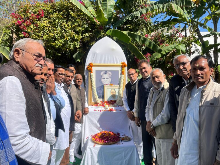  पूर्व केंद्रीय मंत्री चौ. दलबीर सिंह की जयंती पर हवन का आयोजन