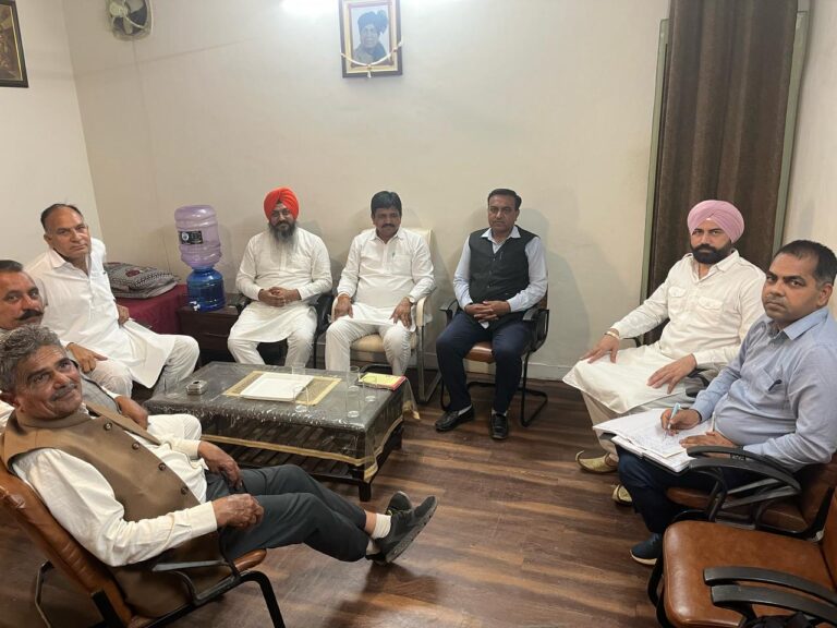 भगत धन्ना जी जयंती समारोह के आयोजन को लेकर भगत धन्ना जी ट्रस्ट की बैठक आयोजित