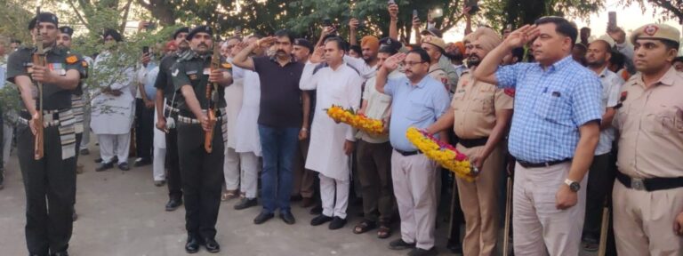 यब सूबेदार बलदेव सिंह पंचतत्व में विलीन