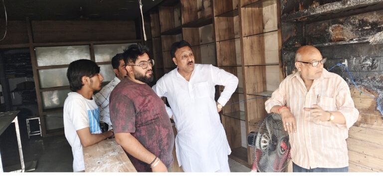 सरकार को किसान की तर्ज पर दुकान व फैक्ट्री में आग लगने पर व्यापारियों को मुआवजा देने का कानून बनाना चाहिए- बजरंग गर्ग
