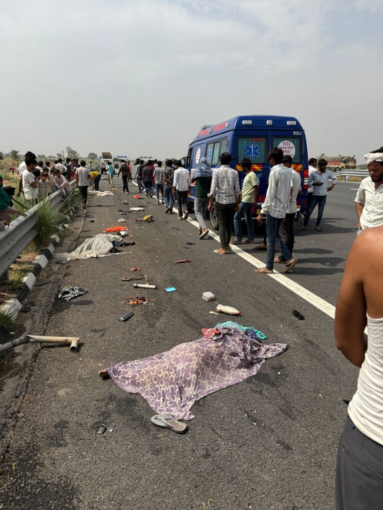 नूंह में दिल्ली-मुंबई एक्सप्रेसवे पर भीषण हादसा, 6 सफाई कर्मचारियों की मौत की खबर, 5 गंभीर रूप से घायल