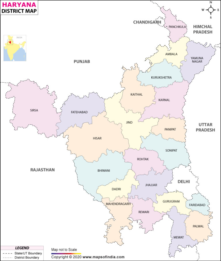 हरियाणा नए परिसीमन मे बन रही लोकसभा विधानसभा सीट