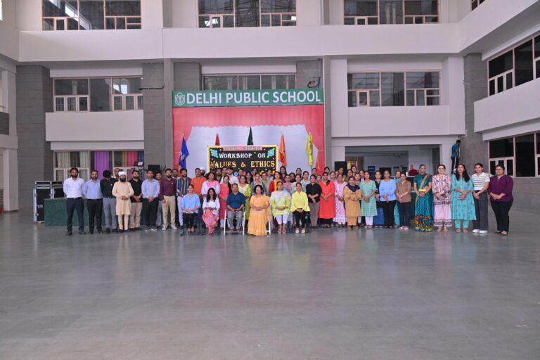 दिल्ली पब्लिक स्कूल, सिरसा में मूल्य एवं नैतिकता विषय पर कार्यशाला आयोजित