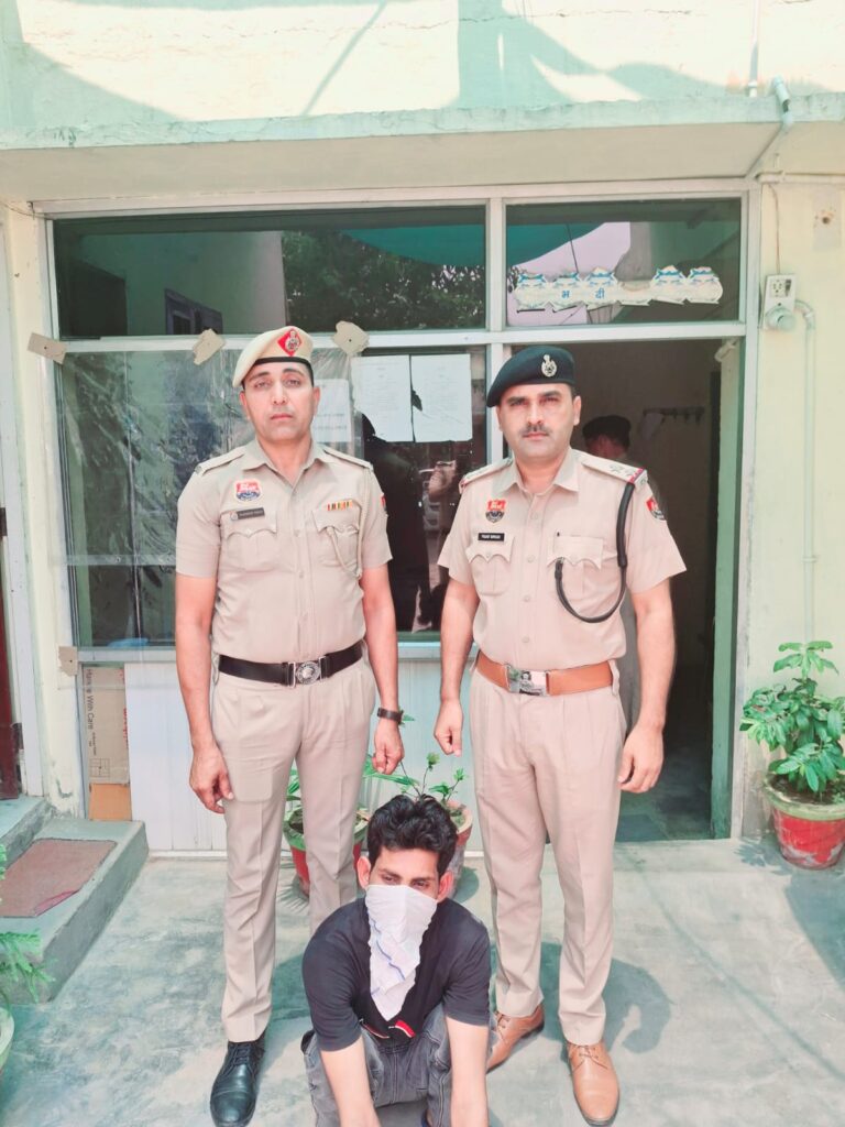 चौकी गोलबाजार पुलिस ने चोरी के इरादे से घर में घुसे व्यक्ति को धर दबोचा