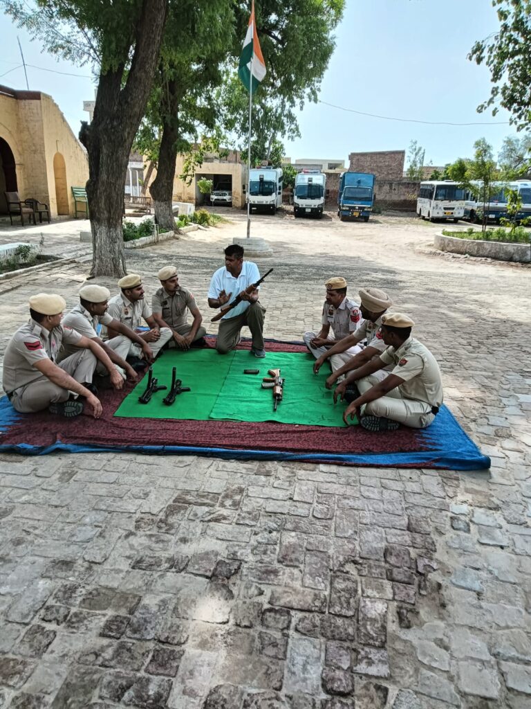 डबवाली में हथियारों का प्रशिक्षण शुरू