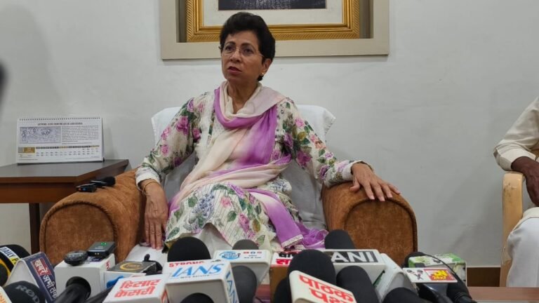 ऑपरेशन सिंदूर का राजनीतिक फायदा लेने की कोशिश कर रही भाजपा : कुमारी सैलजा