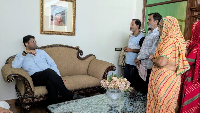 जेजेपी राज्यपाल, केंद्रीय मंत्रियों से मिलकर उठाएगी पानी का मुद्दा: दुष्यंत चौटाला