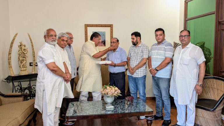 जेजेपी जिला प्रेस प्रवक्ता बनने पर दी बधाई