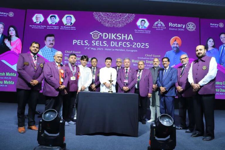 रोटरी इंटरनेशनल डिस्ट्रिक्ट 3090 की नई पहल
