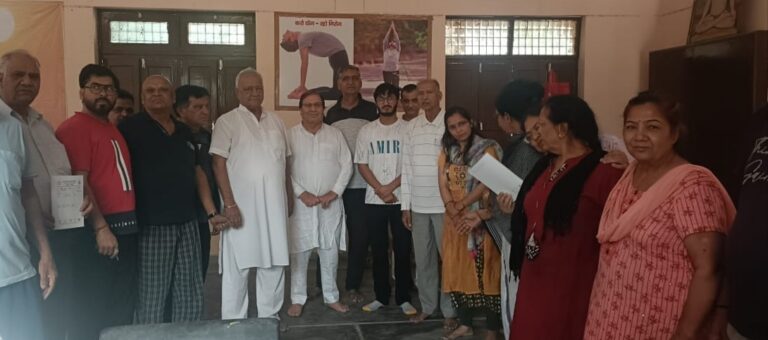 दिव्य योग मंदिर में नाड़ी प्रशिक्षण शिविर का आयोजन