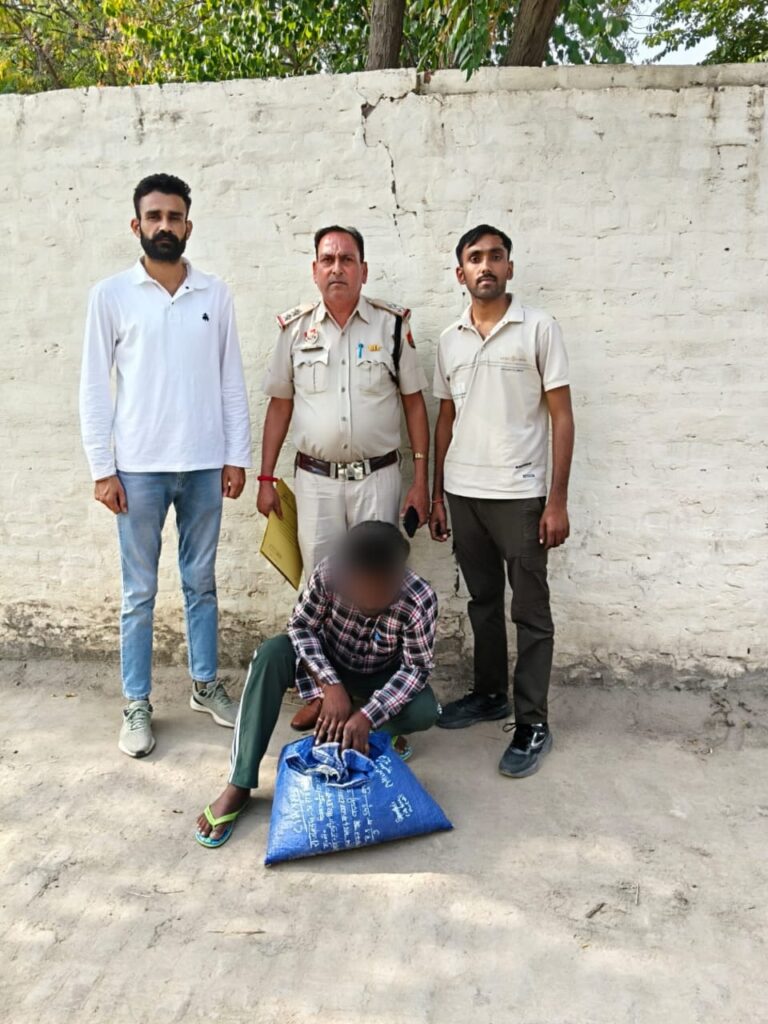 5 किलो 156 ग्राम डोडा चूरा पोस्त सहित एक को किया काबू