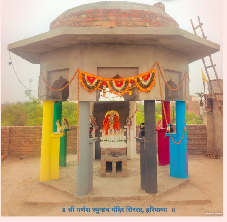 मंदिर स्थापना के उपलक्ष्य में होगा धार्मिक कार्यक्रम