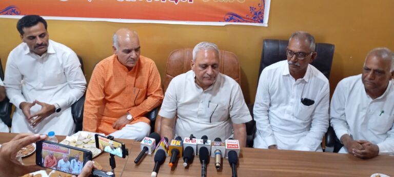 भिवानी में 13 जुलाई को धूमधाम से मनाई जाएगी गुरु दक्ष प्रजापति जयंती: रणबीर सिंह गंगवा
