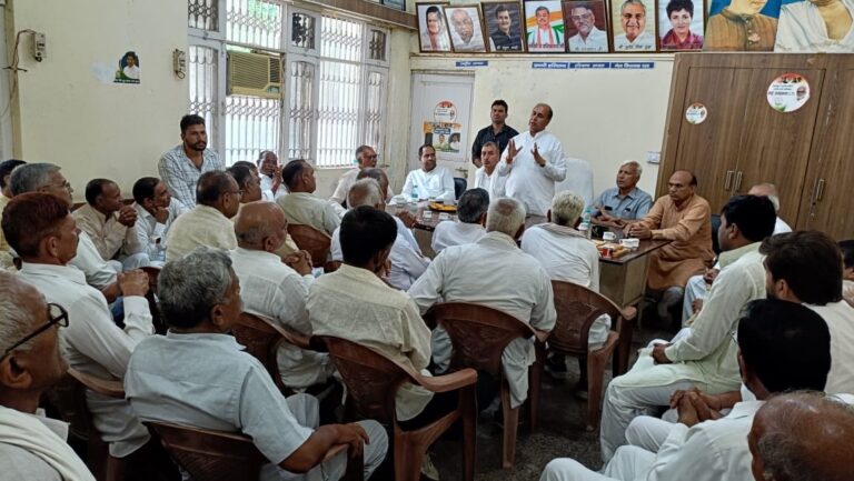 न्याय महासम्मेलन को ऐतिहासिक बनाने के लिए कार्यकर्ता बढ़-चढक़र भागीदारी करें : विधायक चंद्रप्रकाश