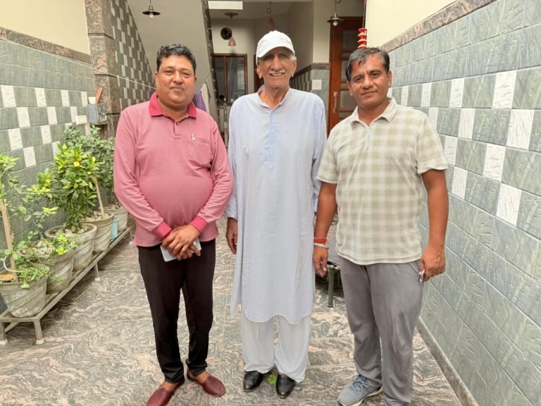 हरियाणा कुम्हार महासभा के प्रेरणास्रोत डॉ. छाजु राम जी से भावपूर्ण मुलाकात: हनुमान वर्मा