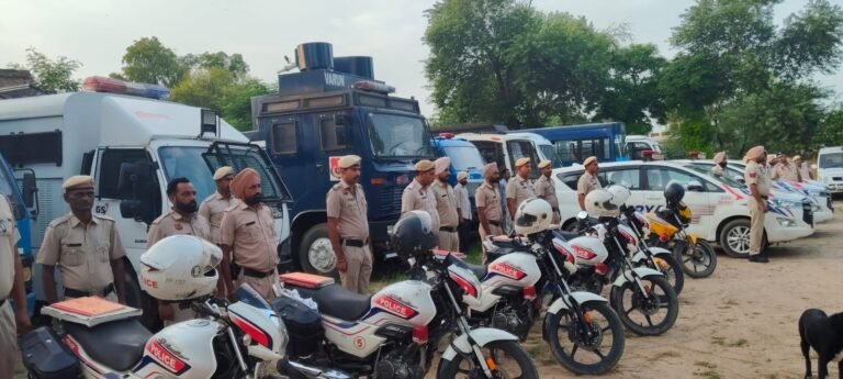 जिला पुलिस लाइन डबवाली में जनरल परेड का आयोजन*