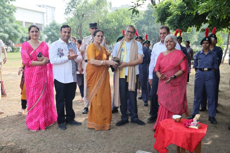 हारानी लक्ष्मीबाई कॉलेज में रेसलिंग हॉल और शूटिंग हॉल का शिलान्यास