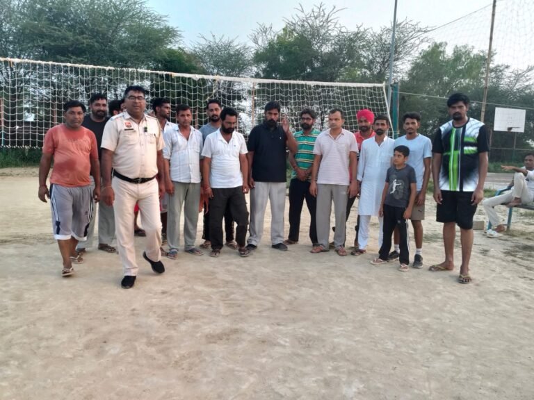 युवाओं की खेल प्रतियोगिताएं करवाई, नशे के खिलाफ जंग में शामिल होने का किया आह्वान