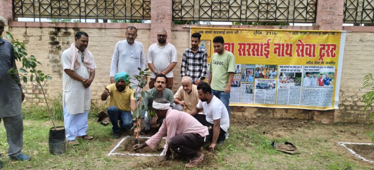 एक पेड़ मां के नाम अभियान को बाबा सरसाईनाथ सेवा ट्रस्ट ने दिया मूर्त रूप: सुरेंद्र आर्य