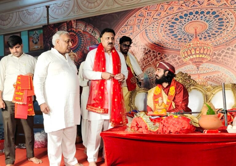 माता लक्ष्मी जी हिंदू धर्म में धन, सौभाग्य और समृद्धि की देवी है- बजरंग गर्ग