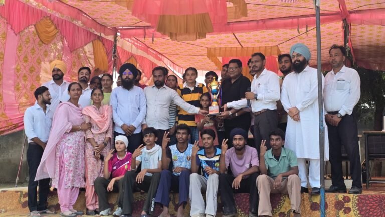दशमेश स्कूल बना ब्लॉक स्तरीय खेलकूद प्रतियोगिता में चैंपियन