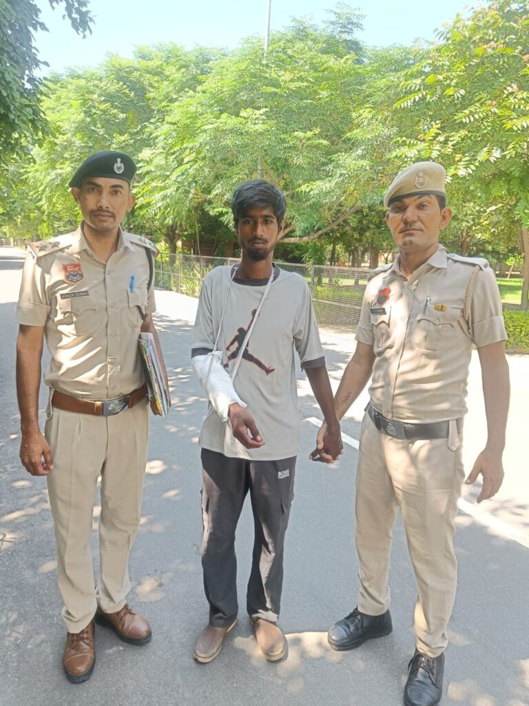 सिरसा पुलिस ने मोबइल फोन चोरी बरामद कर एक आरोपी को किया गिरफ्तार न्यायिक हिरासत भेजा