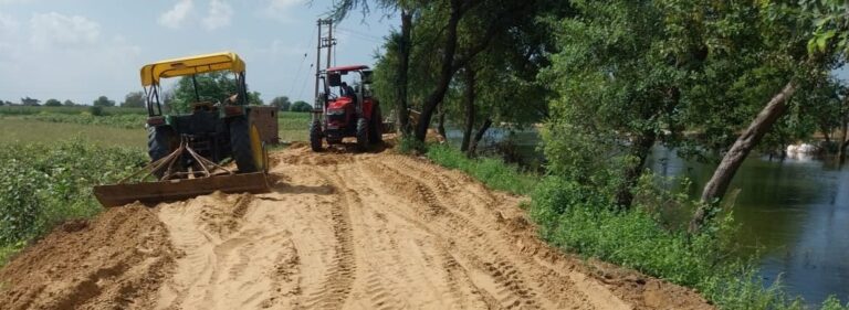 घग्घर के जलस्तर और तटबंधों की सुरक्षा के लिए बरती जा रही पूरी सतर्कता