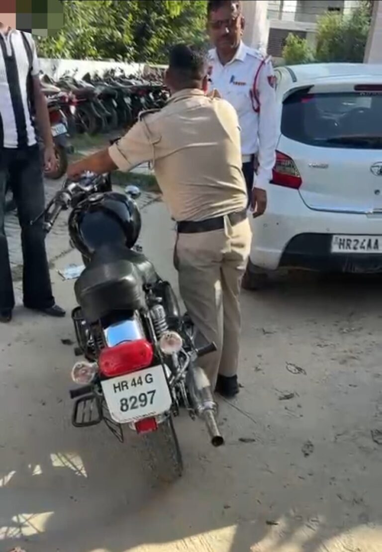 बुलेट पटाखा, लाइन चेन्ज व ड्रंकन ड्राइव वाले वाहनों को लिया रडार पर