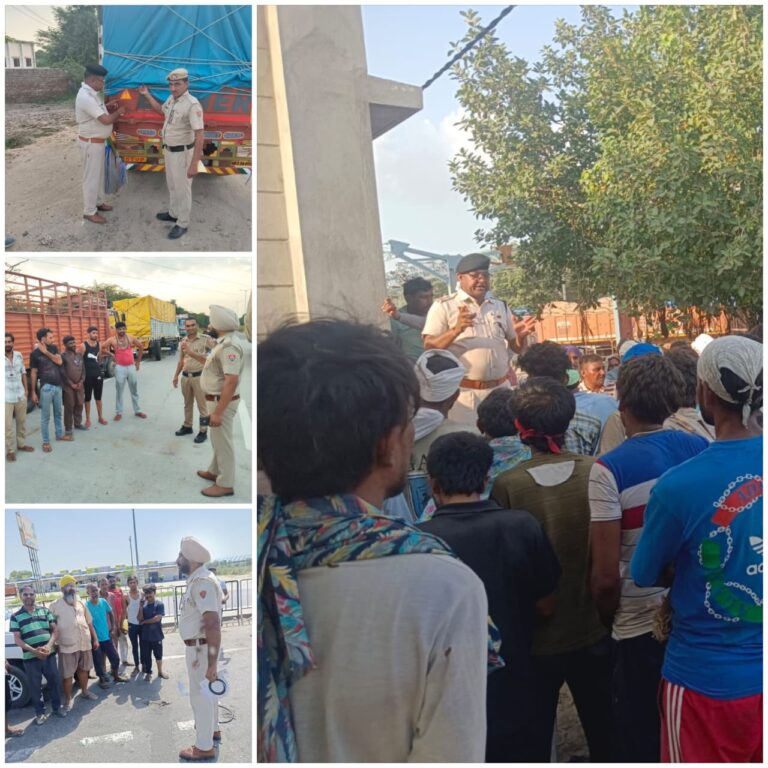 सेवा पखवाड़ा के दौरान डबवाली पुलिस का सड़क सुरक्षा को प्रभावी बनाने का अभियान जारी* *नुक्कड़ सभाओं में पढ़ाया यातायात नियमों का पाठ और लगाए वाहनों पर रिफ्लेक्टर* डबवाली 20 सितम्बर । प्रदेश सरकार के निर्देशानुसार डबवाली पुलिस द्वारा 17 सितम्बर से 02 अक्टूबर तक चलाए जा रहे “सेवा पखवाड़ा” के दौरान रक्तदान शिविर, सड़क सुरक्षा, महिला सुरक्षा, स्वच्छता व पौधारोपण जैसे बहुपक्षीय अभियानों के साथ विभिन्न विभागों के साथ कदम से कदम मिलाकर आमजन को जागरूक किया जाएगा । जिसके अन्तर्गत यातायात पुलिस कालांवाली उप नि. भूप सिंह ने मंडी कालांवाली में विशेष यातायात जागरूकता कार्यक्रम आयोजित किया गया । इस दौरान यातायात प्रभारी ने लोगों को विस्तार से समझाया कि सड़क पर वाहन चलाते समय सुरक्षा सर्वोपरि है । हेलमेट पहनना केवल -चालान से बचने के लिए नहीं बल्कि – स्वयं के जीवन की सुरक्षा के लिए अनिवार्य है । कई बार सड़क दुर्घटनाओं में सिर पर चोट लगने से जान चली जाती है, जिसे हेलमेट पहनकर बचाया जा सकता है । यातायात प्रभारी भूप सिंह ने बताया कि हेलमेट जीवन रक्षा कवच है, इसे हर बार पहनें और दूसरों को भी प्रेरित करें । उन्होंने कहा कि हांसी पुलिस लगातार सड़क सुरक्षा को लेकर अभियान चला रही है और जनता से अपेक्षा है कि वे स्वयं जिम्मेदारी समझकर यातायात नियमों की पालना करें । इस मौके पर उन्होंने लोगों को अन्य यातायात नियमों के बारे में भी जागरूक किया । वाहन चलाते समय मोबाइल का प्रयोग न करना, नशे की हालत में गाड़ी न चलाना, तेज रफ्तार से बचना और यातायात संकेतों का पालन करना-यह सभी नियम सड़क सुरक्षा के लिए बेहद आवश्यक बताए गए । सेवा पखवाड़ा अभियान के तहत पुलिस द्वारा लगातार विभिन्न गतिविधियों के माध्यम से समाज को सकारात्मक संदेश दिया जा रहा है । इसी अभियान के अन्तर्गत एएसआई जसपाल यातायात पुलिस डबवाली द्वारा शेरगढ़ टाेल प्लाजा पर वाहन चालकों को रोककर वाहनों पर रिफ्लेक्टर लगाए गए और उन्हें यातायात नियमों के बारे में जागरूक रहने बारे कहा गया । इसके साथ ही यातायात पुलिस कालांवाली व इन्टरसेप्टर स्टाफ ने वाहनों पर रिफ्लेक्टर लगाए । पुलिस टीमों ने बताया कि रात के समय सड़क किनारे खड़े वाहन अक्सर दुर्घटना का कारण बनते हैं । ऐसी दुर्घटना से बचने के लिए वाहन पर रेट्रो रिफ्लेक्टिव टेप लगा होना जरूरी है । दुर्घटना के तीन यार, नशा, नींद और तेज रफ्तार का मंत्र देकर वाहन चालकों को जागरूक किया । वाहन में क्षमता से अधिक सवारी न बैठाएं । रात के समय हेडलाइट लो बीम पर रखें, ताकि सामने से आने वाले वाहन चालक की आंखों में चकाचौंध न लगे
