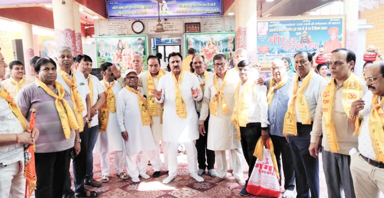 बाबा प्रयाग गिरी शिवालय मन्दिर में 22 सितंबर से नवरात्रों पर विशेष पूजा व अखंड ज्योत जलाई जाएगी- बजरंग गर्ग