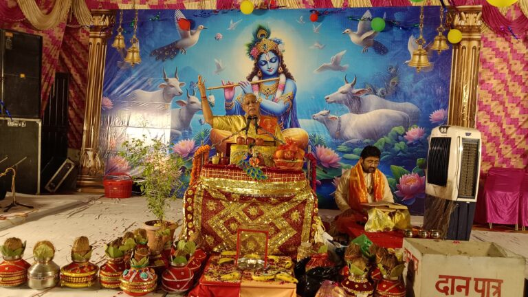 आत्मा का मन और इंद्रियों पर शासन मनुष्य को महान बनाता है: पंडित सुगन शर्मा