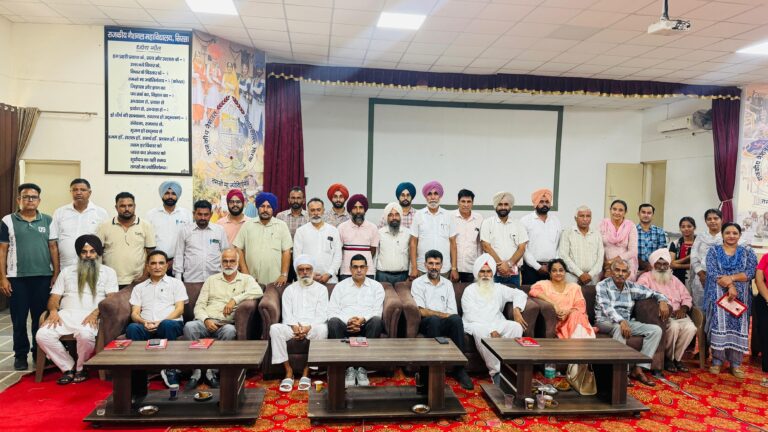 ‘गुरु तेग बहादुर जी: शब्द एवं शहादत’ विषय पर 4-5 अक्तूबर को सिरसा में होगा राष्ट्रीय सेमिनार व कवि-दरबार
