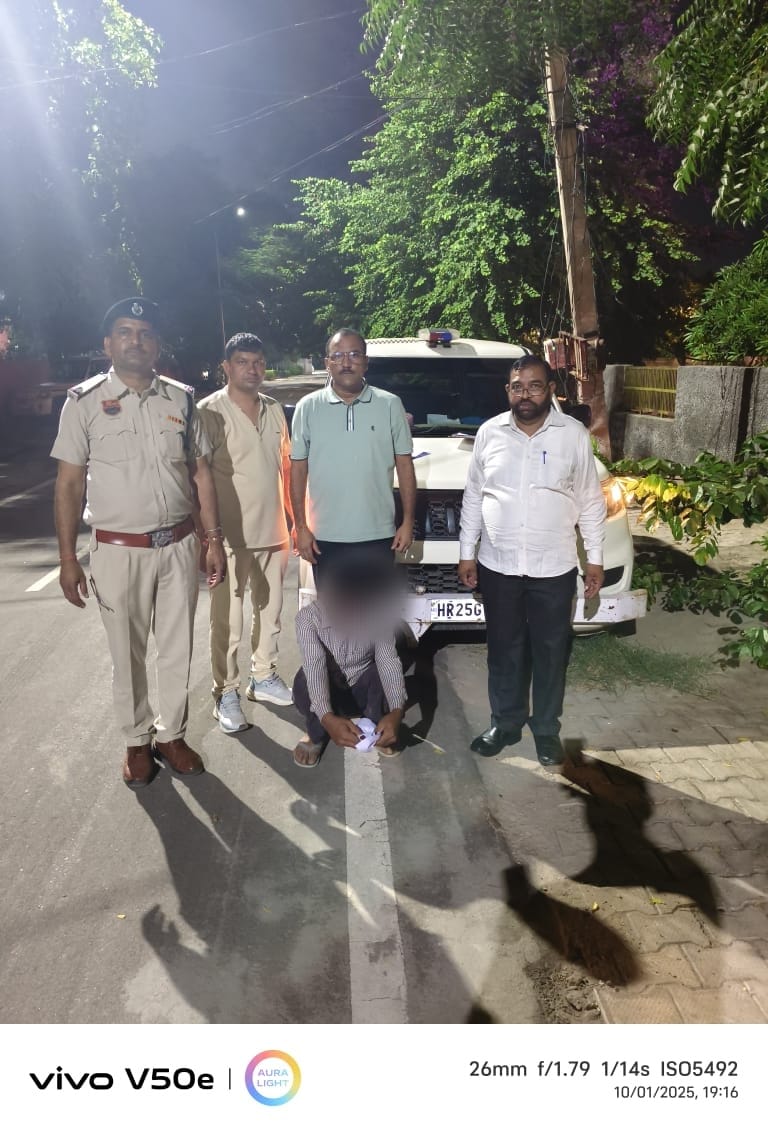 हेरोइन सहित नशा तस्कर किया काबू