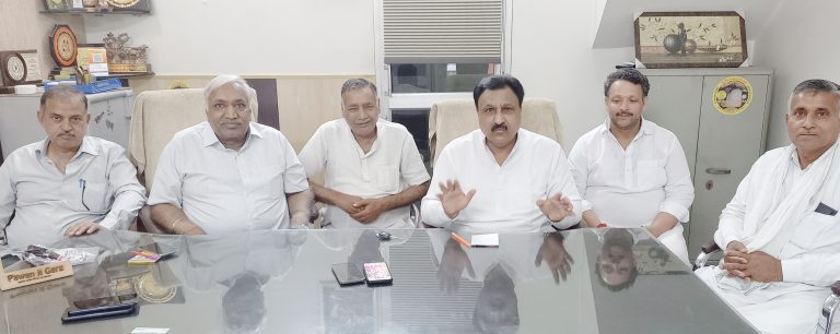 सरकार की गलत नीतियों से किसान व आढ़ती बर्बादी के कगार पर है- बजरंग गर्ग