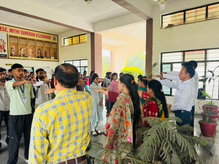 चौधरी मनीराम झोरड़ राजकीय महाविद्यालय मिठी सुरेरा ऐलनाबाद