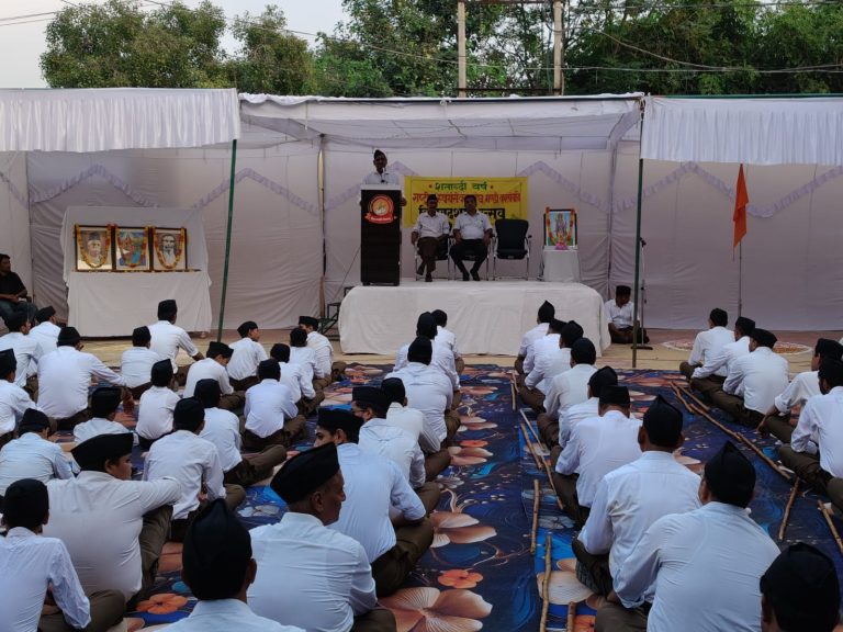 कालांवाली मंडी में राष्ट्रीय स्वयंसेवक संघ का शताब्दी वर्ष पथ संचलन सम्पन्न