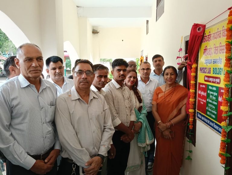 गांव मोडिया खेड़ा स्कूल में डीईओ सुनीता साईं ने किया नवनिर्मित दो कमरों का उद्घाटन