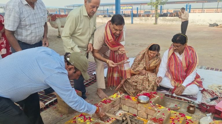 केलनिया नंदीशाला में धूमधाम से मनाया गोपाष्टमी पर्व