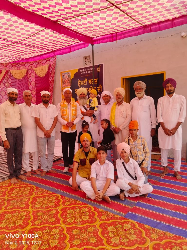 नामदेव धर्मशाला में धूमधाम से मनाई संत शिरोमणि भक्त नामदेव महाराज की जयंती