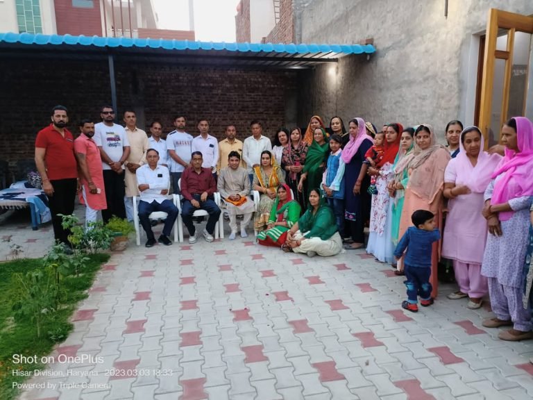 गांव धोतड़ में सम्मान समारोह 5 नवंबर को