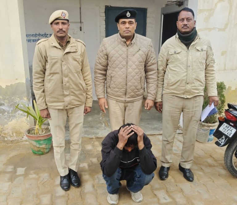 हेरोइन बरामदगी मामले में सप्लायर युवक काबू ।