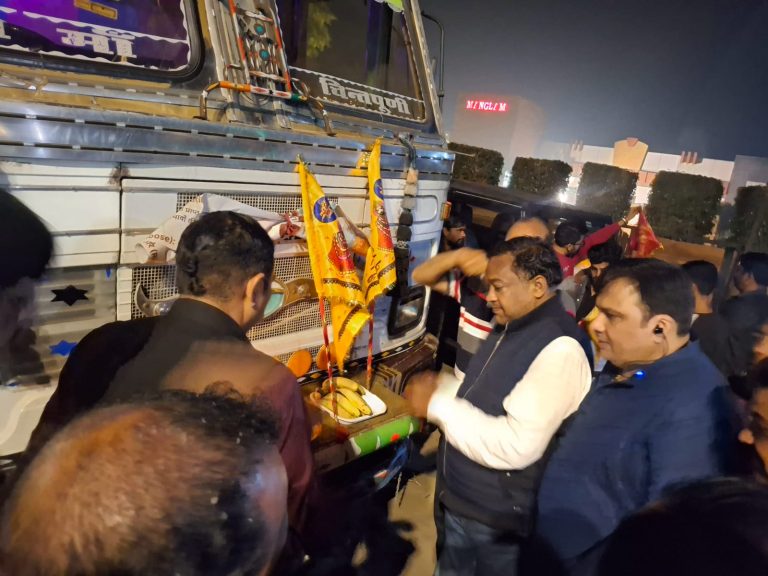 श्री श्याम भंडारा संघ ट्रस्ट रजि. द्वारा खाटू श्याम धाम में भंडारे के लिए सामग्री रवाना
