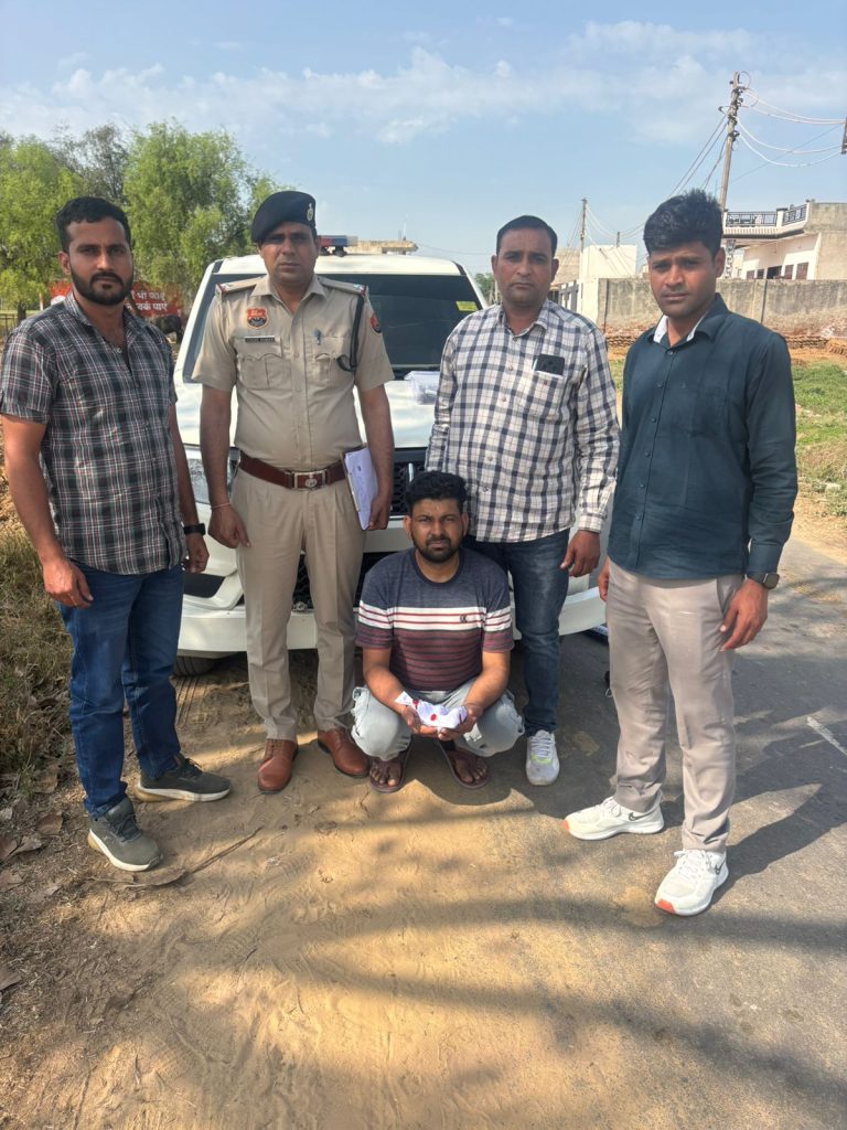 हजारों रुपए की 13 ग्राम 73 मिलीग्राम हेरोइन सहित दो युवक गिरफ्तार ।