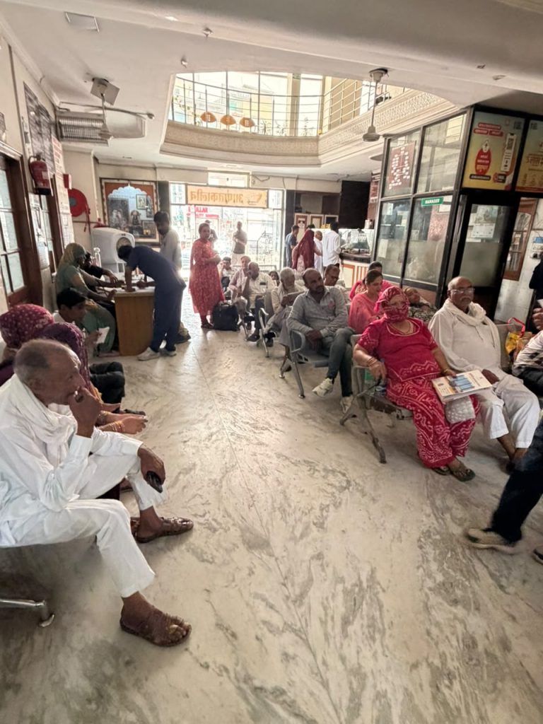 शिविर में 200 से अधिक दिल के मरीजों की हुई जांच