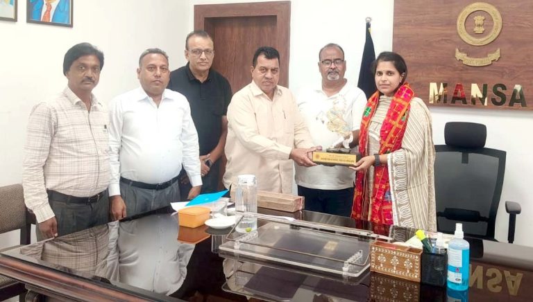 मानसा की अतिरिक्त उपायुक्त कृतिका गोयल को ‘ओपी जिंदल अवार्ड’ से सम्मानित किया