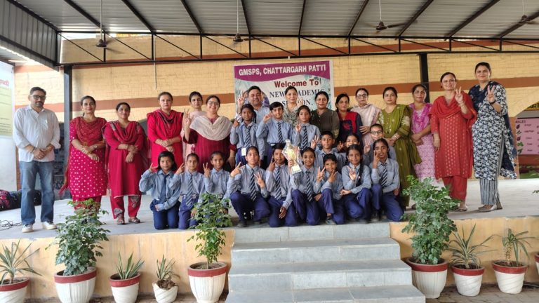 स्किट और व्याकरण प्रश्नोत्तरी में चत्तरगढ़पट्टी स्कूल के विद्यार्थियों ने हासिल किया प्रथम स्थान