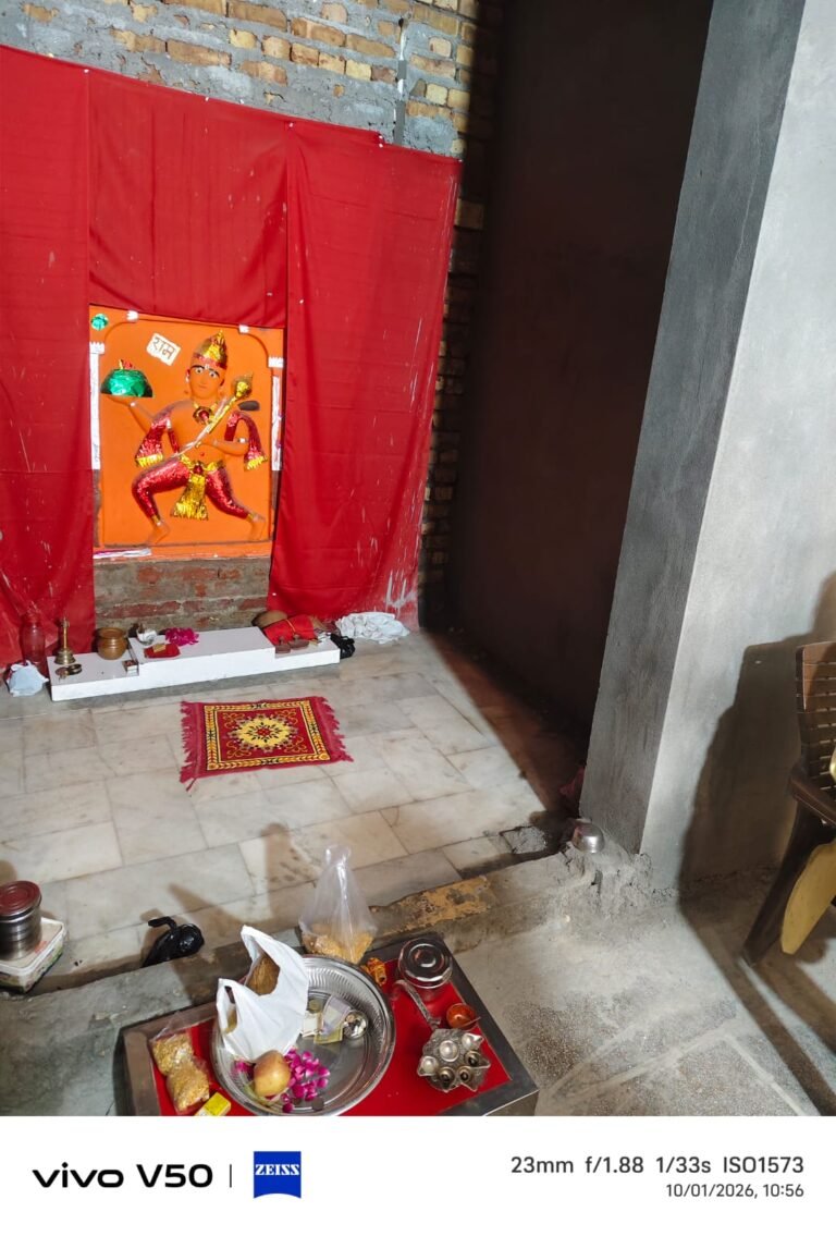 नोहरिया बाजार स्थित प्राचीन हनुमान मंदिर से दो दानपात्र चोरी, पुलिस गश्त पर उठे सवाल